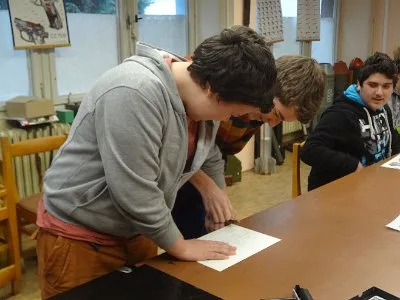 Druhá cesta našich devátých ročníků na půdu SPŠCH, 24. 1. 2014