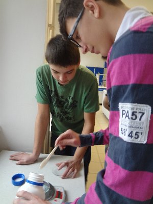 Druhá cesta našich devátých ročníků na půdu SPŠCH, 24. 1. 2014