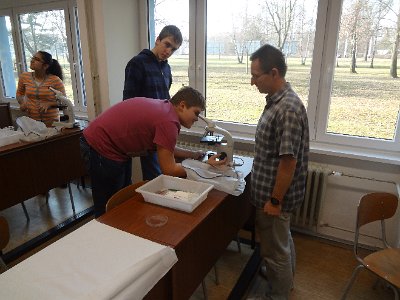 Další den na SPŠCH Pardubice, 28. 2. 2014