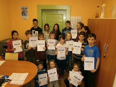 Republikové zlato pro atlety z 1. stupně, 6. 2. 2014
