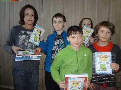 Stříbro v okresním kole olympiády v anglickém jazyce s postupem do kraje, 15. 3. 2014