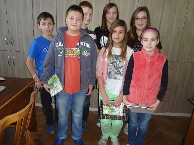 Stříbro v okresním kole olympiády v anglickém jazyce s postupem do kraje, 15. 3. 2014