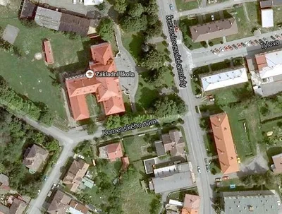 Virtuální prohlídka ZŠ Komenského (reálný pohled do prostoru), 24. 4. 2014