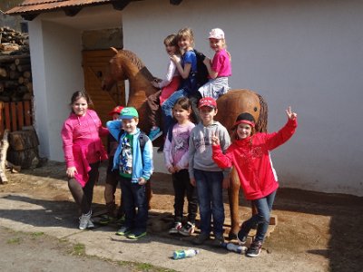 VÝLET NA FARMU APOLENKA, 27. 4. 2014