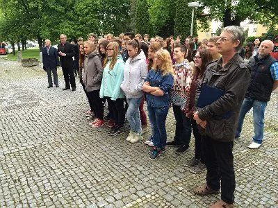 Kladení věnců, 9. 5. 2014
