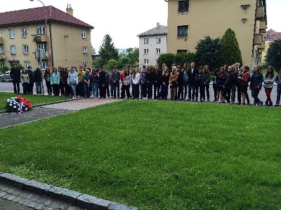 Kladení věnců, 9. 5. 2014
