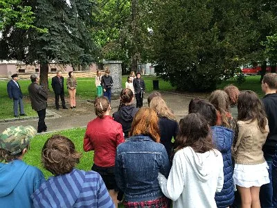 Kladení věnců, 9. 5. 2014