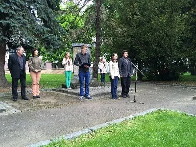 Kladení věnců, 9. 5. 2014