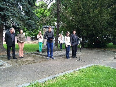 Kladení věnců, 9. 5. 2014