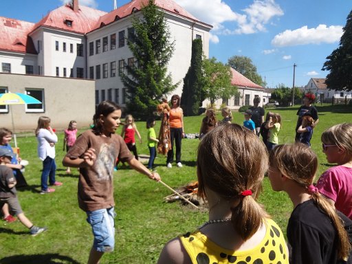 Opékání se školní družinou, 21. 5. 2014