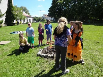 Opékání se školní družinou, 21. 5. 2014