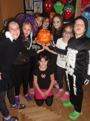 Halloween 5. třída, 31. 10. 2014