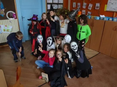 Halloween 5. třída, 31. 10. 2014
