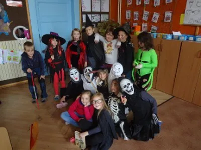Halloween 5. třída, 31. 10. 2014