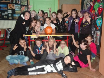 Halloween 5. třída, 31. 10. 2014
