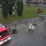 Únik chemikálií a požár na ZŠ Komenského ve Skutči, 16. 12. 2014