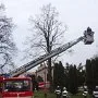 Únik chemikálií a požár na ZŠ Komenského ve Skutči, 16. 12. 2014