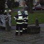 Únik chemikálií a požár na ZŠ Komenského ve Skutči, 16. 12. 2014