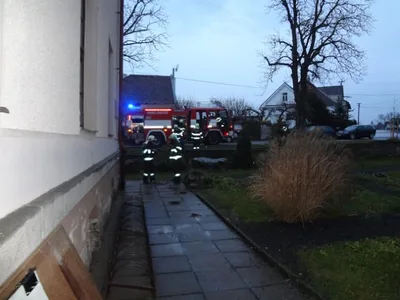 Únik chemikálií a požár na ZŠ Komenského ve Skutči, 16. 12. 2014