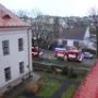 Únik chemikálií a požár na ZŠ Komenského ve Skutči, 16. 12. 2014