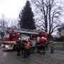 Únik chemikálií a požár na ZŠ Komenského ve Skutči, 16. 12. 2014