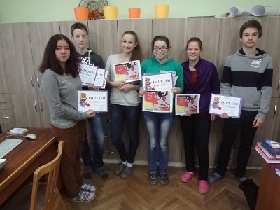 Olympiáda  z cizích jazyků – školní kolo, 24. 2. 2015