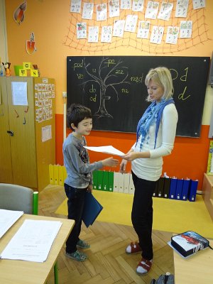 První vysvědčení, 5. 2. 2015