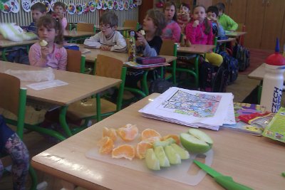 "Zdravá svačinka", 15. 5. 2015