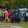 Mushing - psí spřežení na školní zahradě, 10. 10. 2015