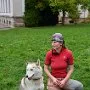 Mushing - psí spřežení na školní zahradě, 10. 10. 2015