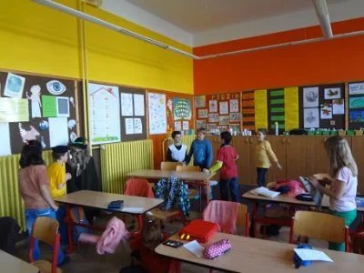 Večerníčkování na ZŠ Komenského, 30. 10. 2015