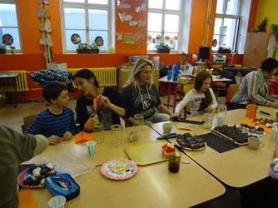 Večerníčkování na ZŠ Komenského, 30. 10. 2015