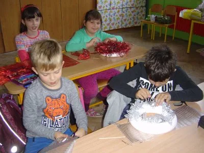 Adventní dílny ve třetí třídě, 23. 11. 2016
