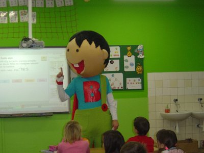 Návštěva Bovýska na prvním stupni, 1. 12. 2016