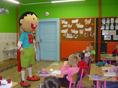 Návštěva Bovýska na prvním stupni, 1. 12. 2016