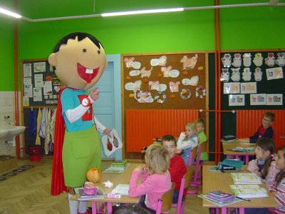 Návštěva Bovýska na prvním stupni, 1. 12. 2016