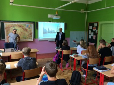 Návštěva poslance Jiřího Miholy, předseda poslaneckého klubu, 20. 6. 2017