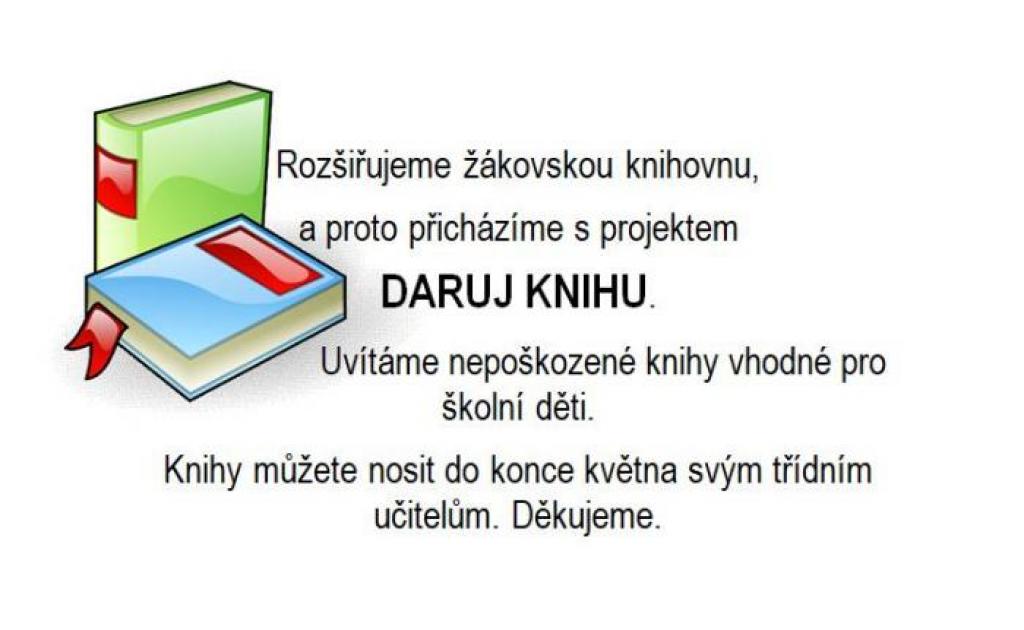 Daruj knihu, 25. 4. 2018