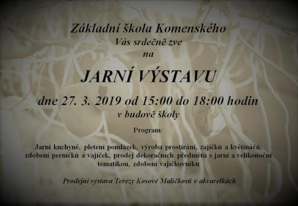 Jarní výstava, 4. 3. 2019