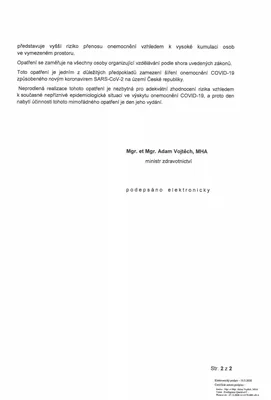 ŠKOLA UZAVŘENA, 11. 3. 2020