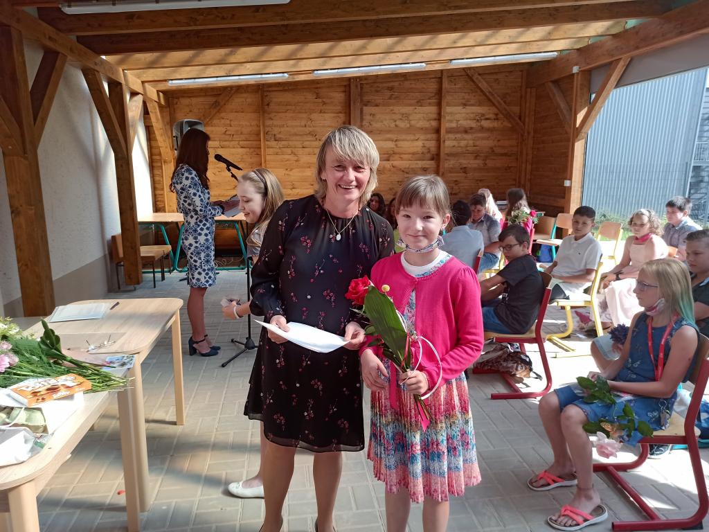 Předávání vysvědčení 5. třída, 30. 6. 2020