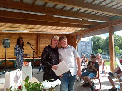 Předávání vysvědčení 5. třída, 30. 6. 2020