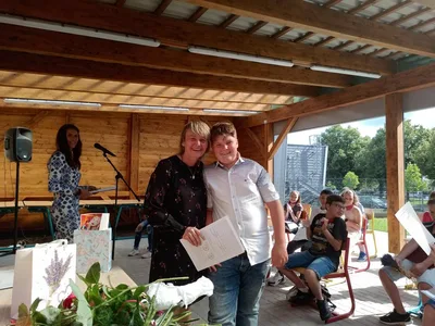 Předávání vysvědčení 5. třída, 30. 6. 2020