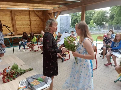 Předávání vysvědčení 5. třída, 30. 6. 2020