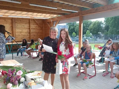 Předávání vysvědčení 5. třída, 30. 6. 2020