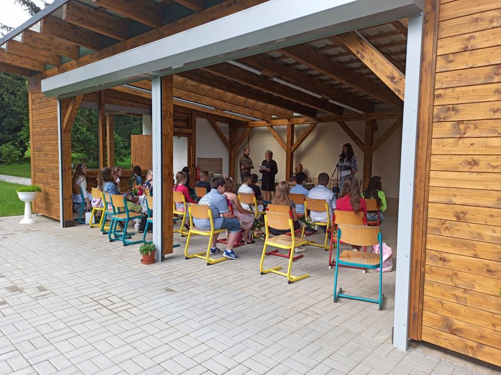 Předávání vysvědčení 5. třída, 30. 6. 2020
