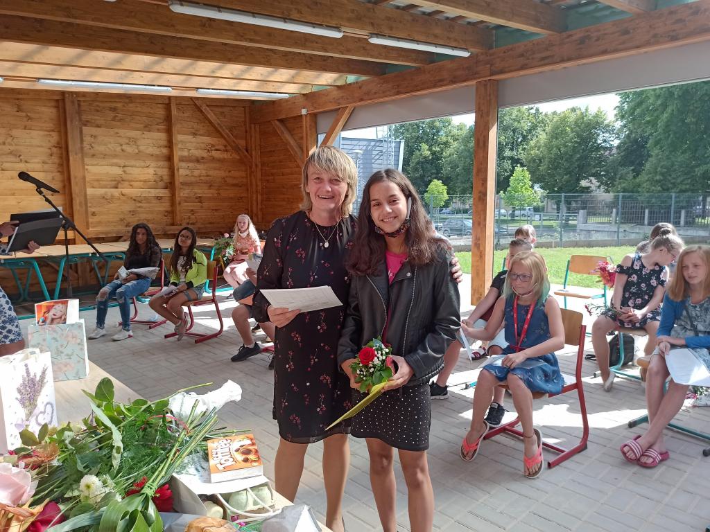 Předávání vysvědčení 5. třída, 30. 6. 2020