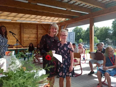Předávání vysvědčení 5. třída, 30. 6. 2020