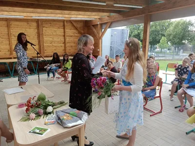 Předávání vysvědčení 5. třída, 30. 6. 2020