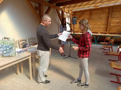 Předávání vysvědčení 6. třída, 30. 6. 2020